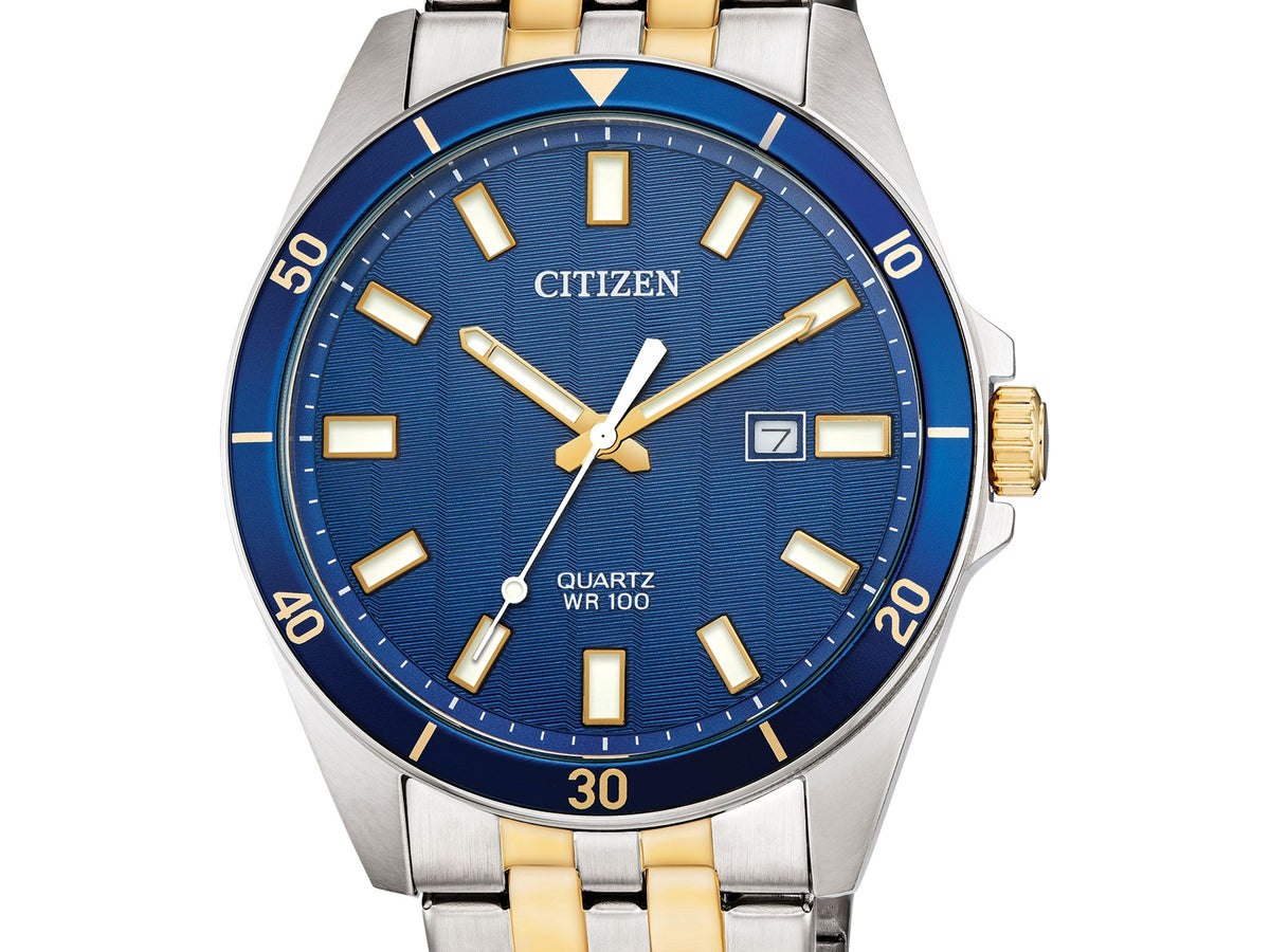 Citizen Quartz Blue Men's Watch (BI5054-53L)