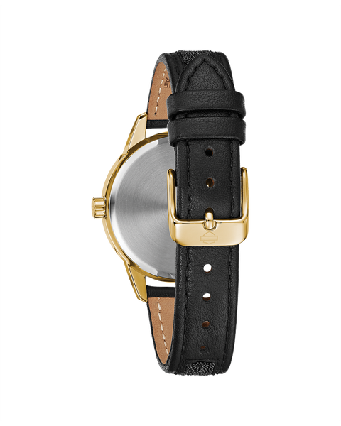 Harley Davidson Bar Shield Swarovski Watch 77L111 Ducci Jewellers