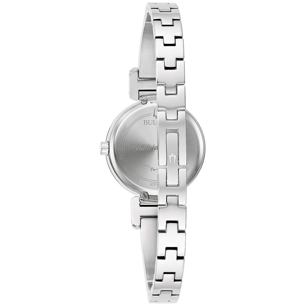 Bulova Marc Anthony Futuro Silver-White Women's Watch (96P241), detail