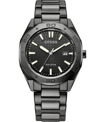 Citizen Eco-Drive Weekender Black Dial Watch (BM7637-81H)