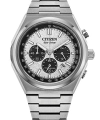 Zenshin Chrono Silver Dial Model #CA4610-85A