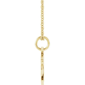14K Yellow Chai 16-18" Necklace