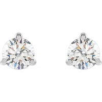 14K White 2 CTW Lab-Grown Diamond Stud Earrings :652481