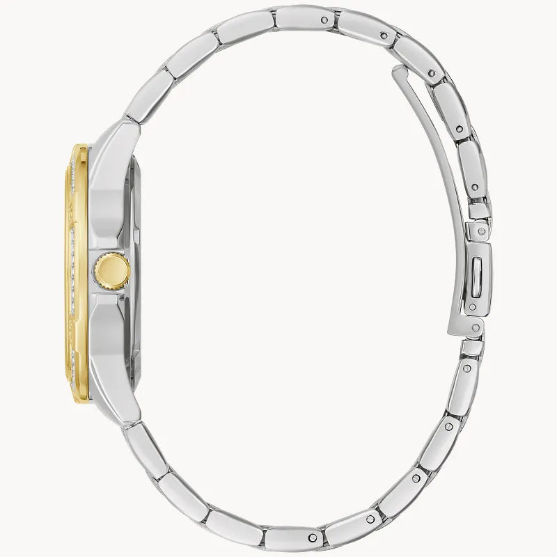 Caravelle Aqualuxx Silver-White Women's Watch (45M120), detail