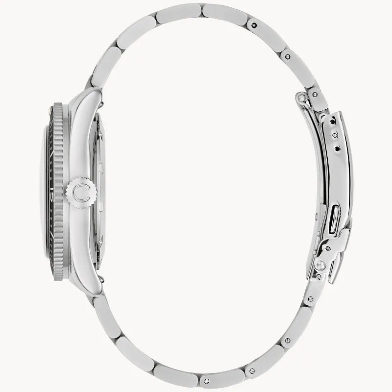 Caravelle Sea Hunter Orange Men's Watch (43B177), detail