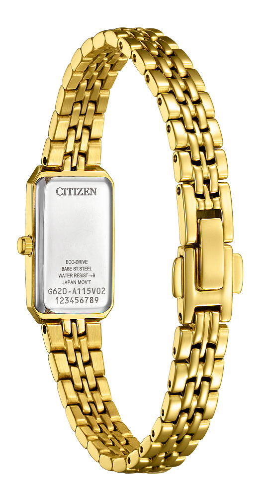 Citizen Classic Champagne Women's Watch (EG2693-51P), detail