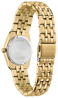 Ladies' Citizen Corso Diamond Accent Watch in Gold EW2712-55E