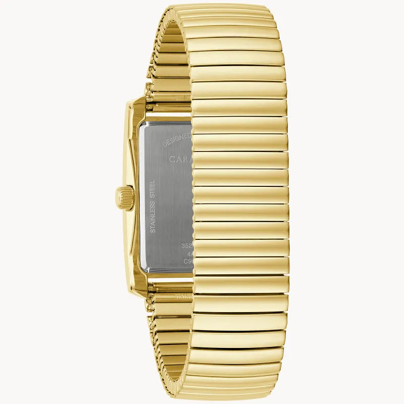 Caravelle Traditional Black Men's Watch (44A122), detail