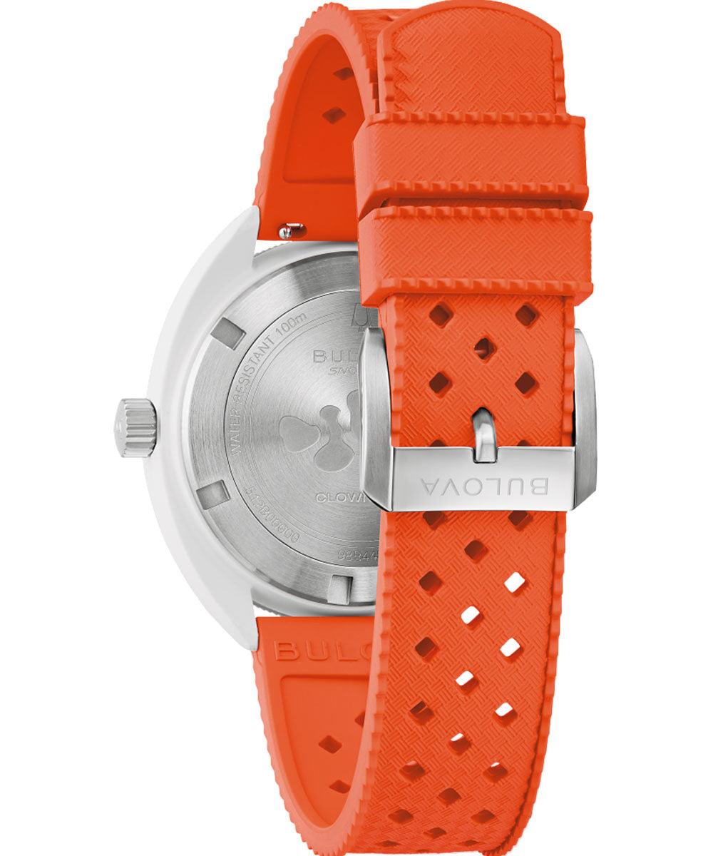 Bulova Snorkel White Men's Watch (98B448), detail