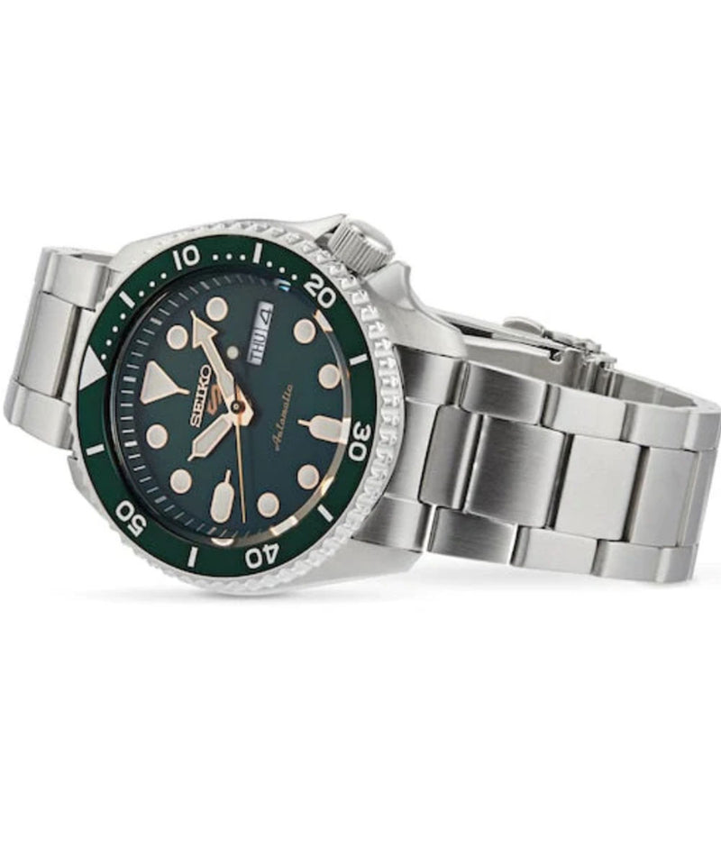 Seiko 5 Sports Green Dial Automatic Watch (SRPD63K)