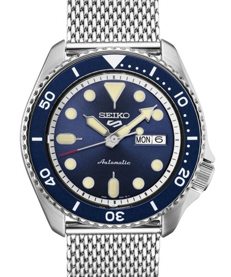 Seiko 5 Sports Blue Dial Automatic Watch (SRPD71K1)