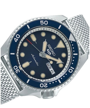 Seiko 5 Sports Blue Dial Automatic Watch (SRPD71K1)