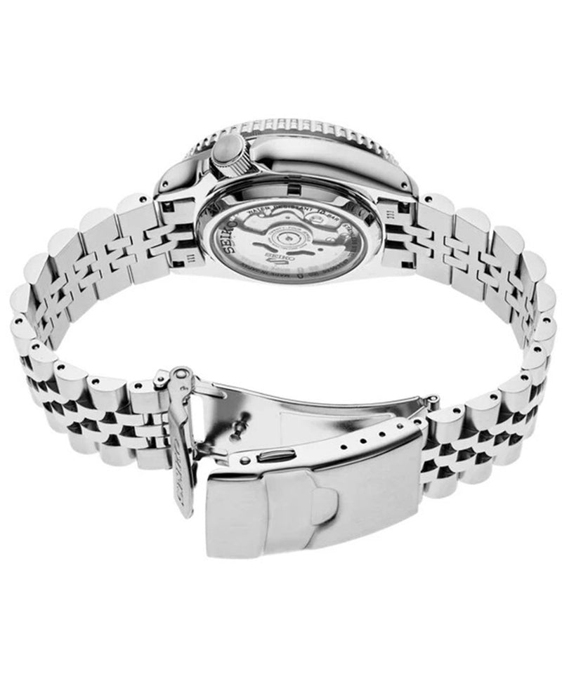 Seiko 5 Sports White Dial GMT Automatic Watch (SSK033K1)