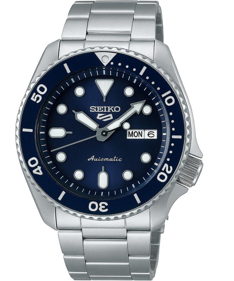 Seiko 5 Sports Blue Dial Automatic Watch (SRPD51K1)