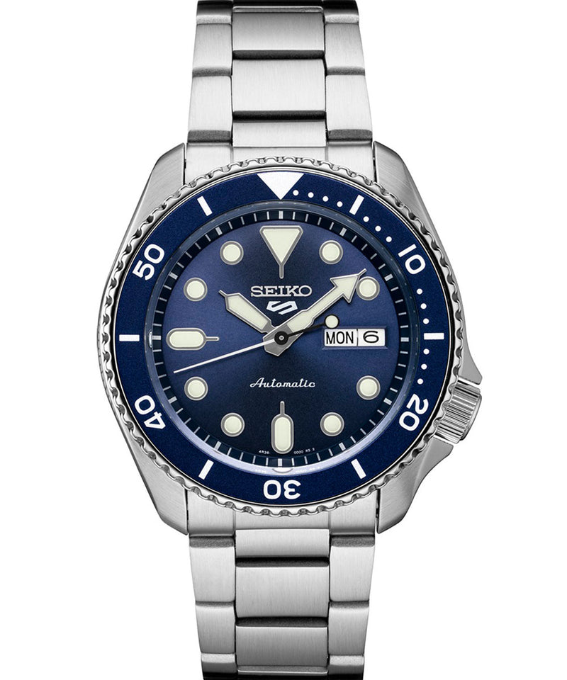 Seiko 5 Sports Blue Dial Automatic Watch (SRPD51K1)