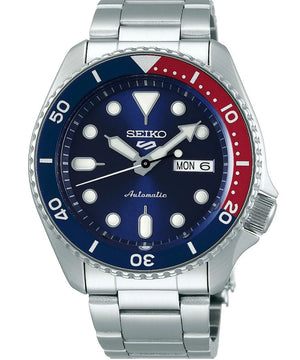 Seiko 5 Sports Blue Dial Automatic Watch (SRPD53K1)
