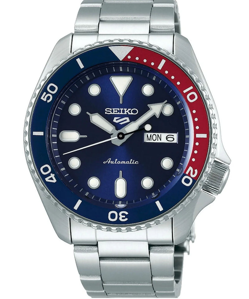 Seiko 5 Sports Blue Dial Automatic Watch (SRPD53K1)
