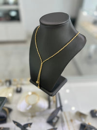 18kt Solid Yellow Gold Elegant Women Necklace