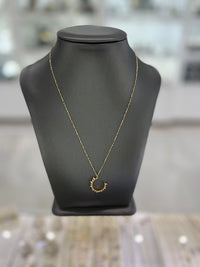 14kt Yellow Gold Sun Chain Pendant