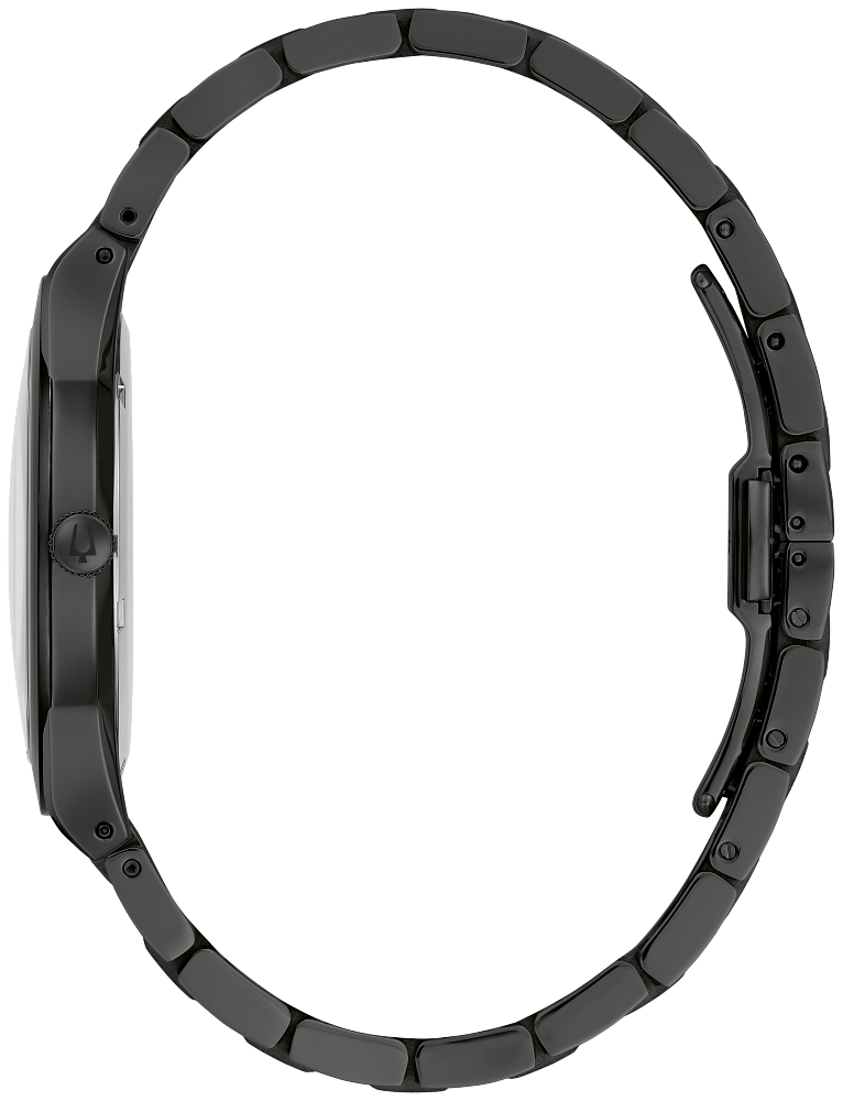 Black Dial Stainless Steel Bracelet Millennia 98A313