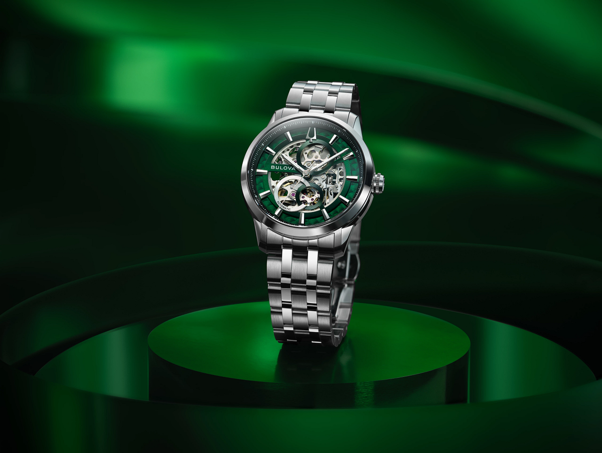 Bulova Sutton Green Men's Watch (96A329), worn