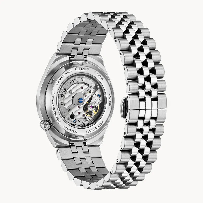 Citizen Tsuyosa 60 Black Men's Watch (NK0020-55E), detail