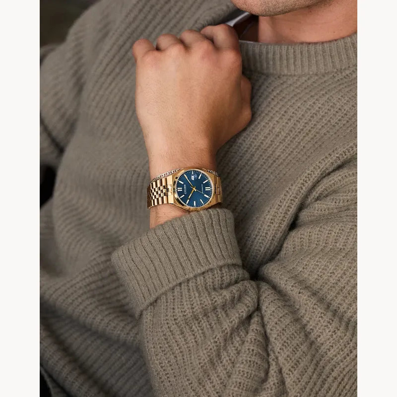Citizen Tsuyosa 60 Blue Men's Watch (NK0023-57L), detail