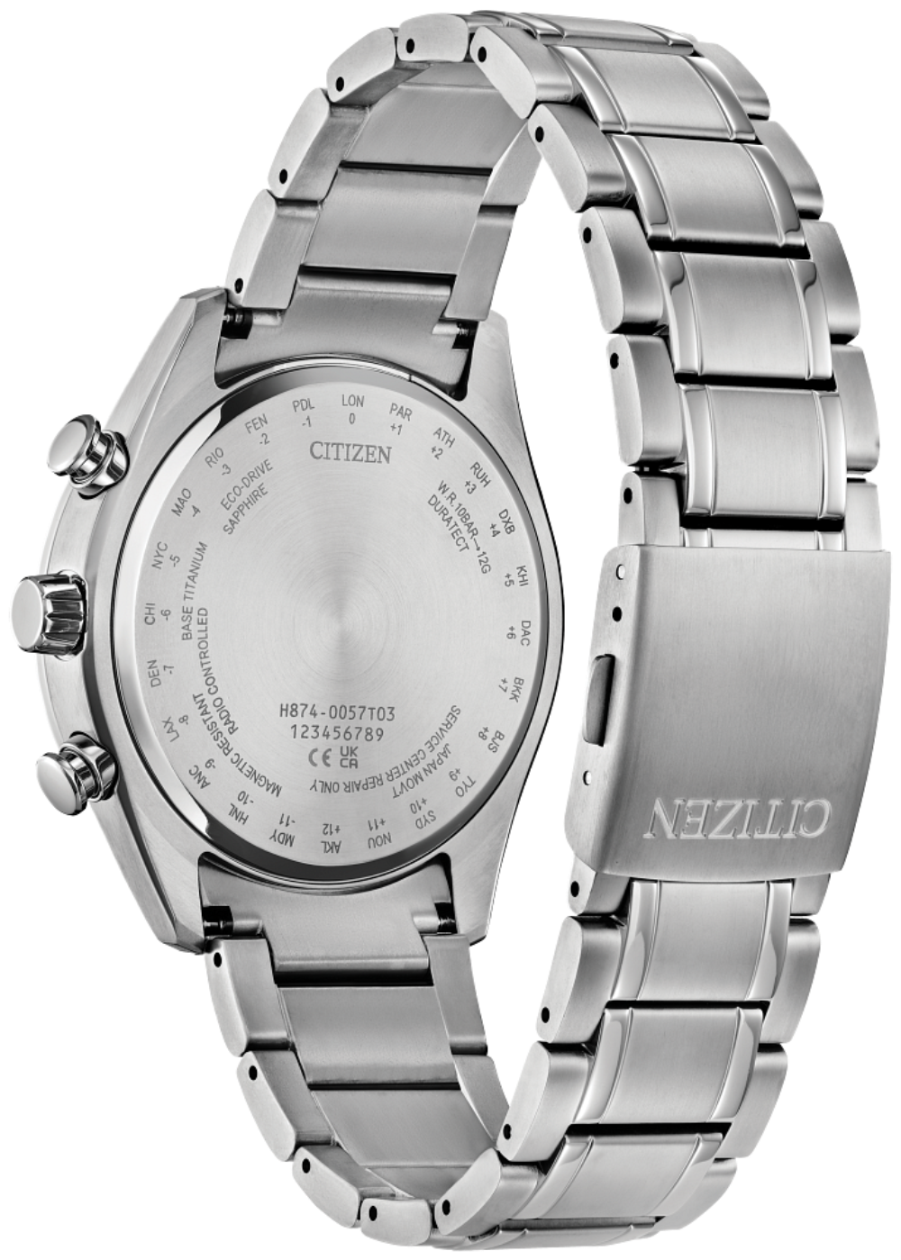 CITIZEN TSUKI-YOMI A-T Purple Men's Watch (BY1010-81Z)