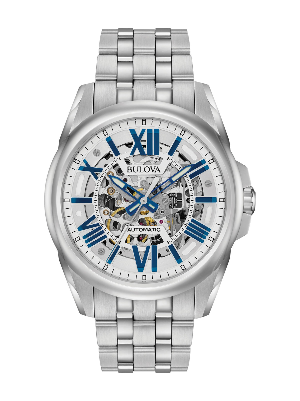 Bulova Sutton Silver-White Men's Watch (96A187)