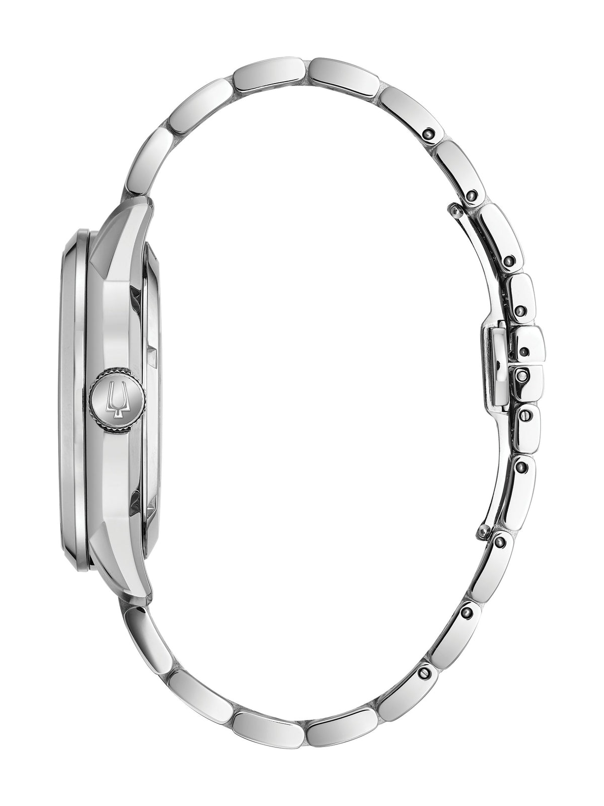 Bulova Sutton Black Men's Watch (96A208), side view