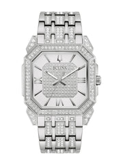 Bulova Octava Silver-White Men's Watch (96A285)