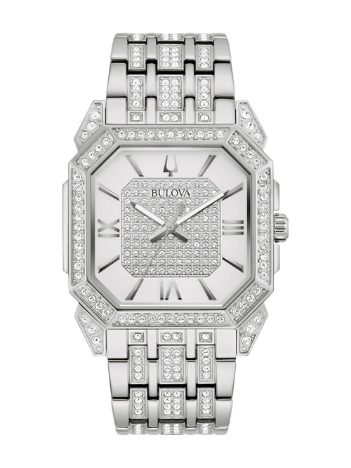 Bulova Octava Silver-White Men's Watch (96A285)
