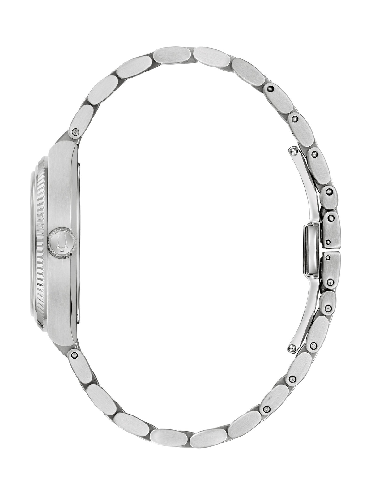 Bulova Super Seville White Men's Watch (96A344), side view