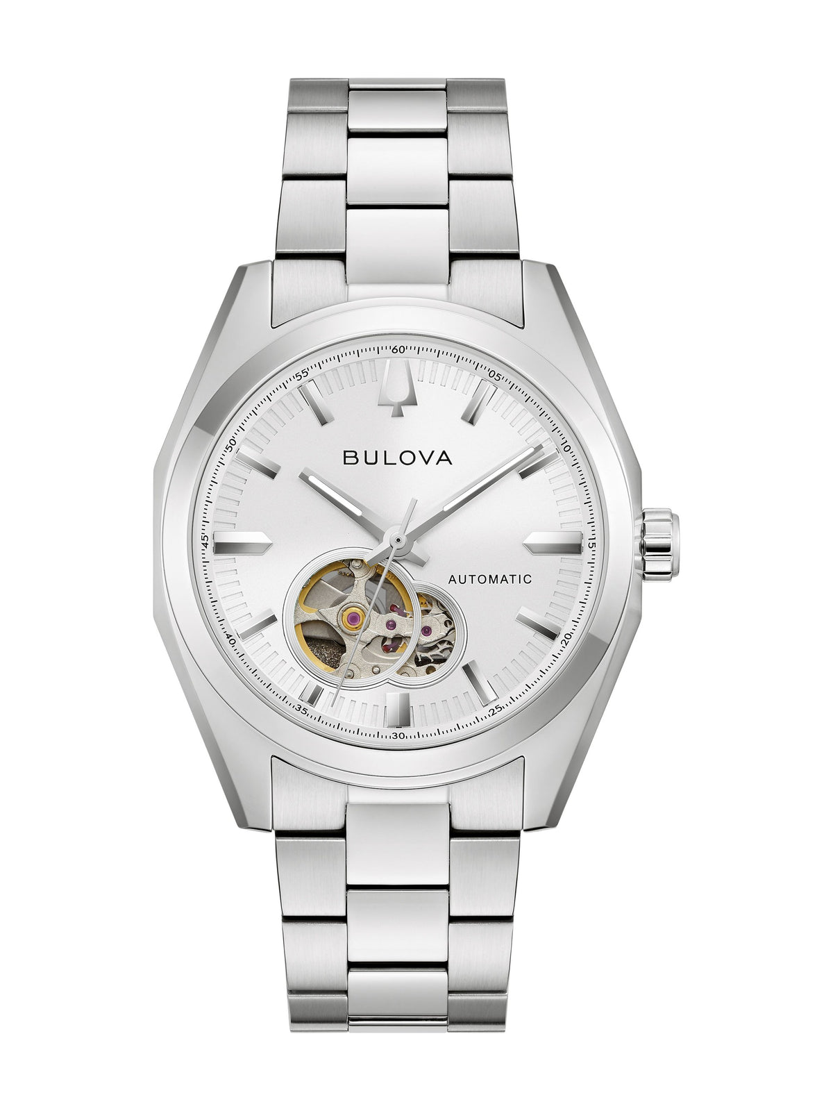 Bulova Surveyor White Men's Watch (96A345)
