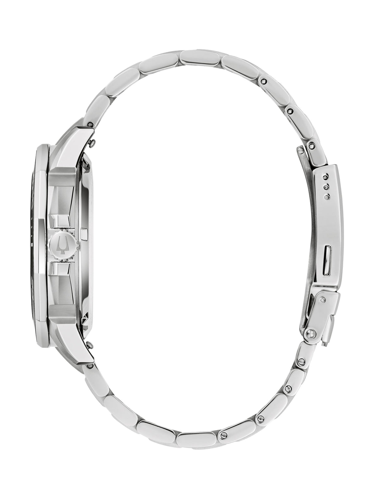 Bulova Marine Star Series C White Men's Watch (96B426), side view