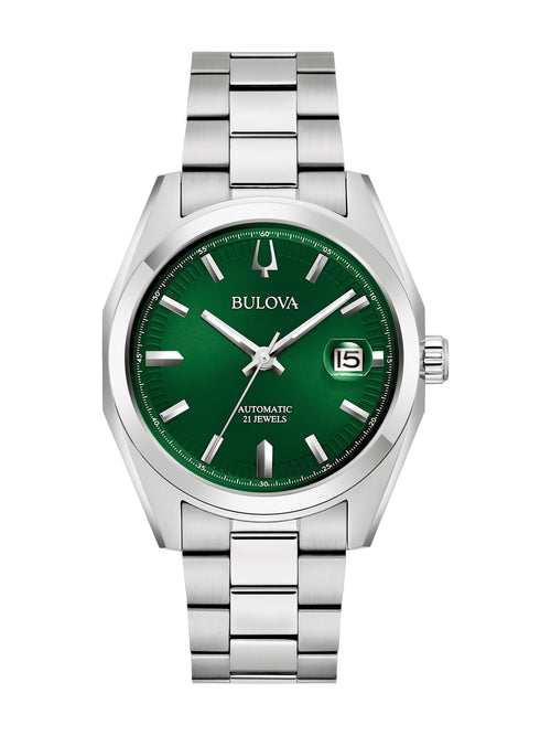 Bulova Surveyor Green Men's Watch (96B429)