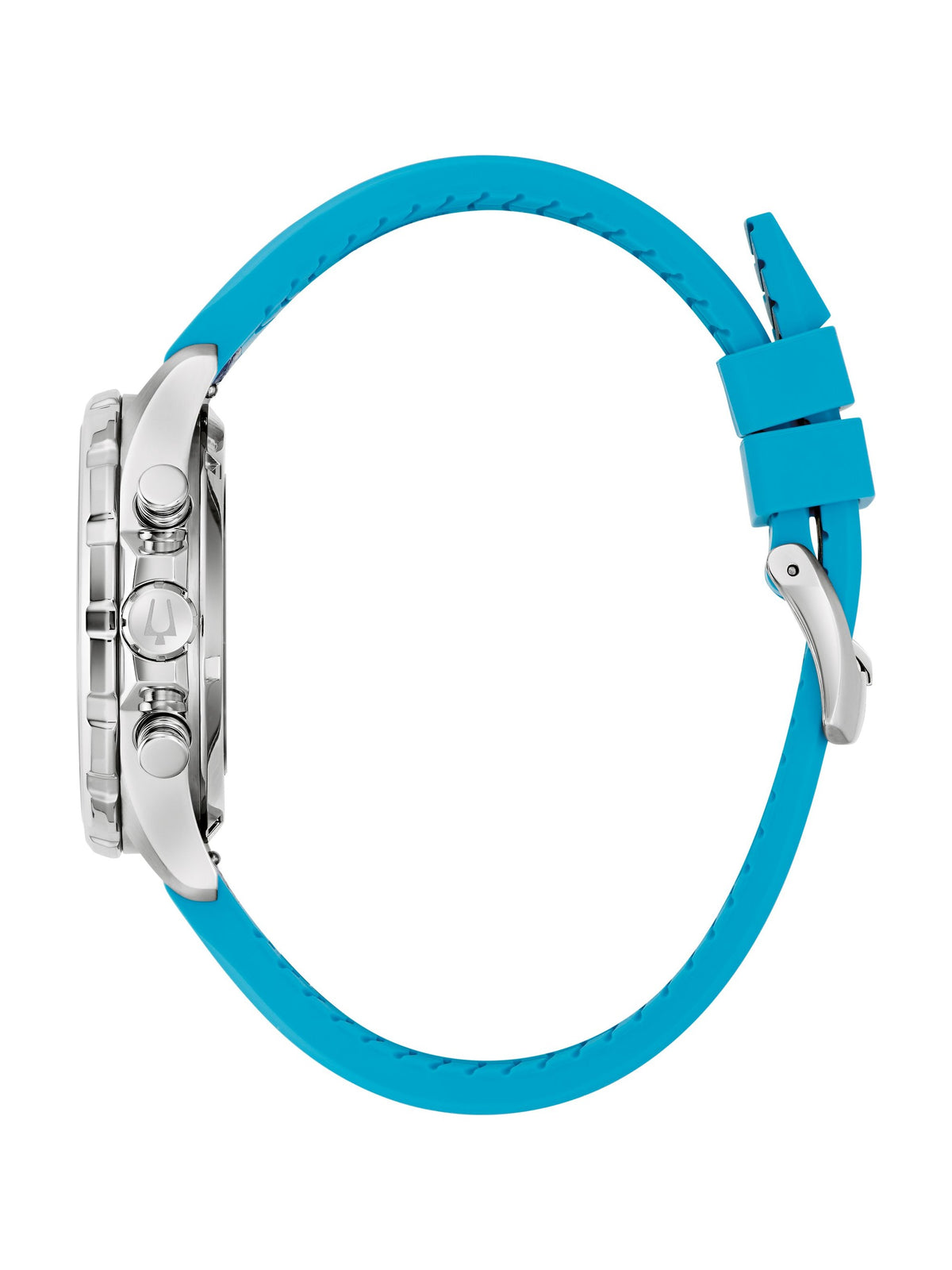 Bulova Marine Star Series B Blue Men's Watch (96B460), side view