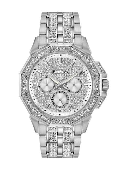 Bulova Phantom Silver-White Men's Watch (96C134)