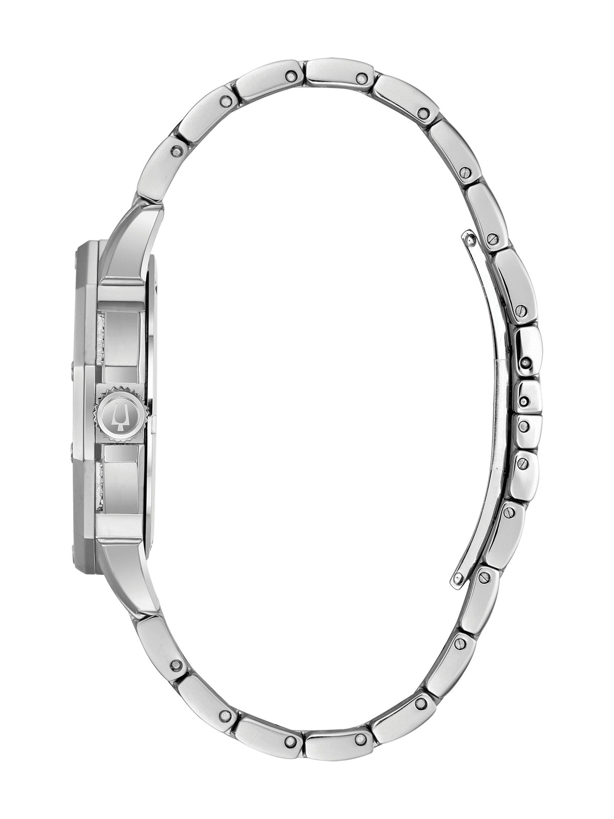 Bulova Phantom Silver-White Men's Watch (96C134), side view