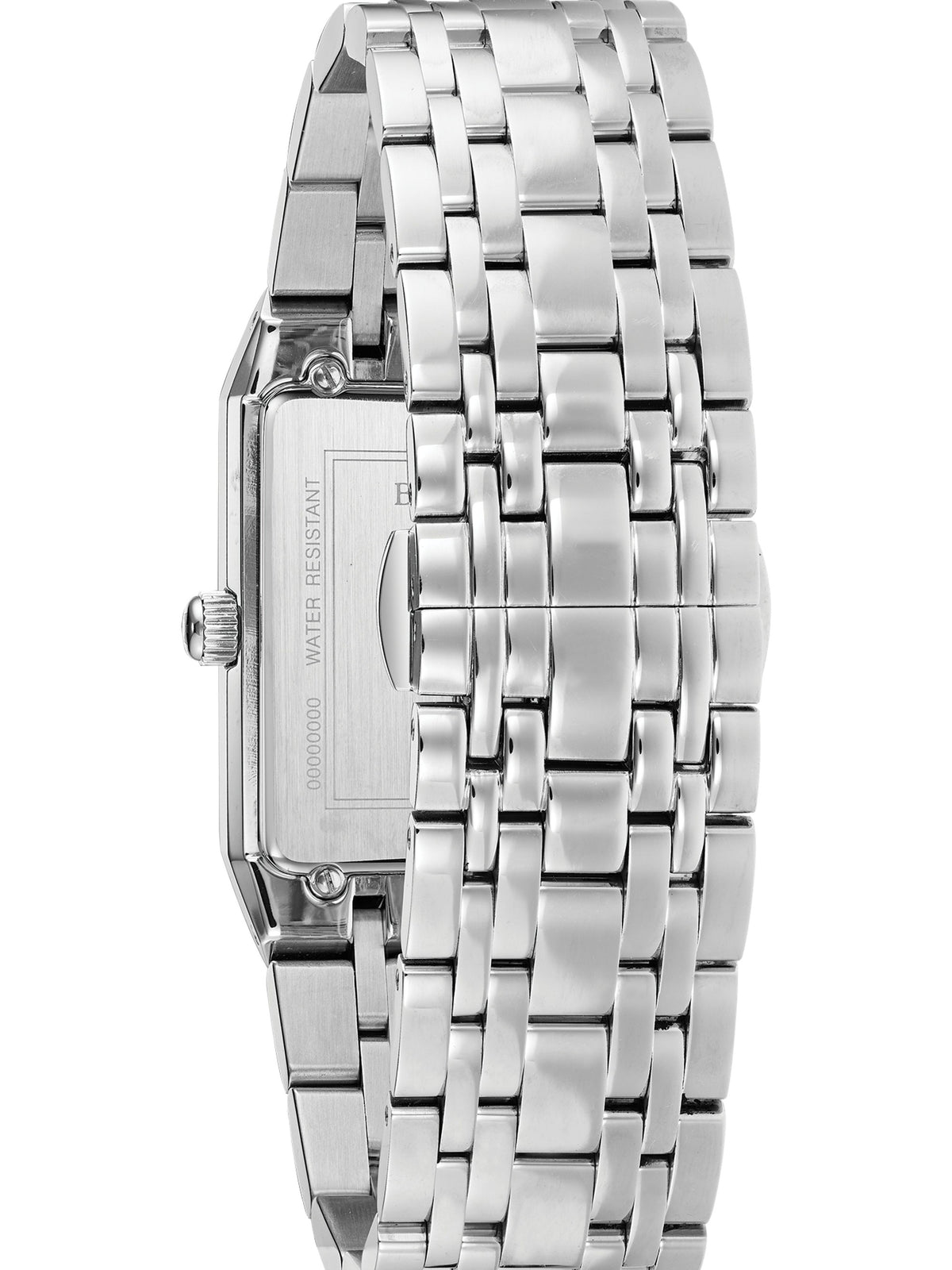 Bulova Quadra Black Men's Watch (96D145), case back