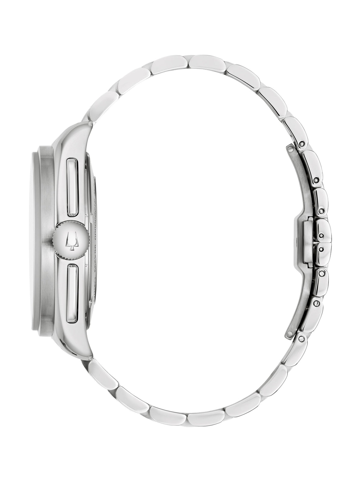 Bulova Lunar Pilot Red Men's Watch (96K115), side view