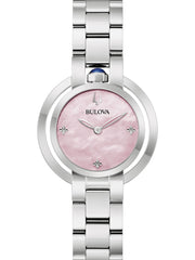 Bulova Rubaiyat Pink Mother of Pearl Women's Watch (96L338)