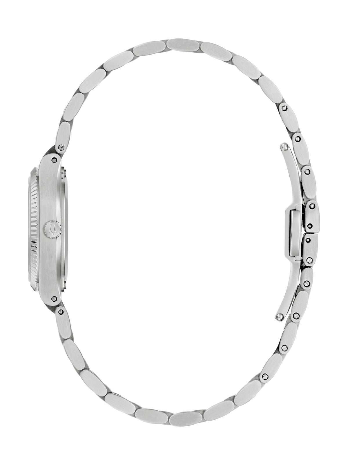 Bulova Super Seville Red Mother of Pearl Women's Watch (96L354), side view