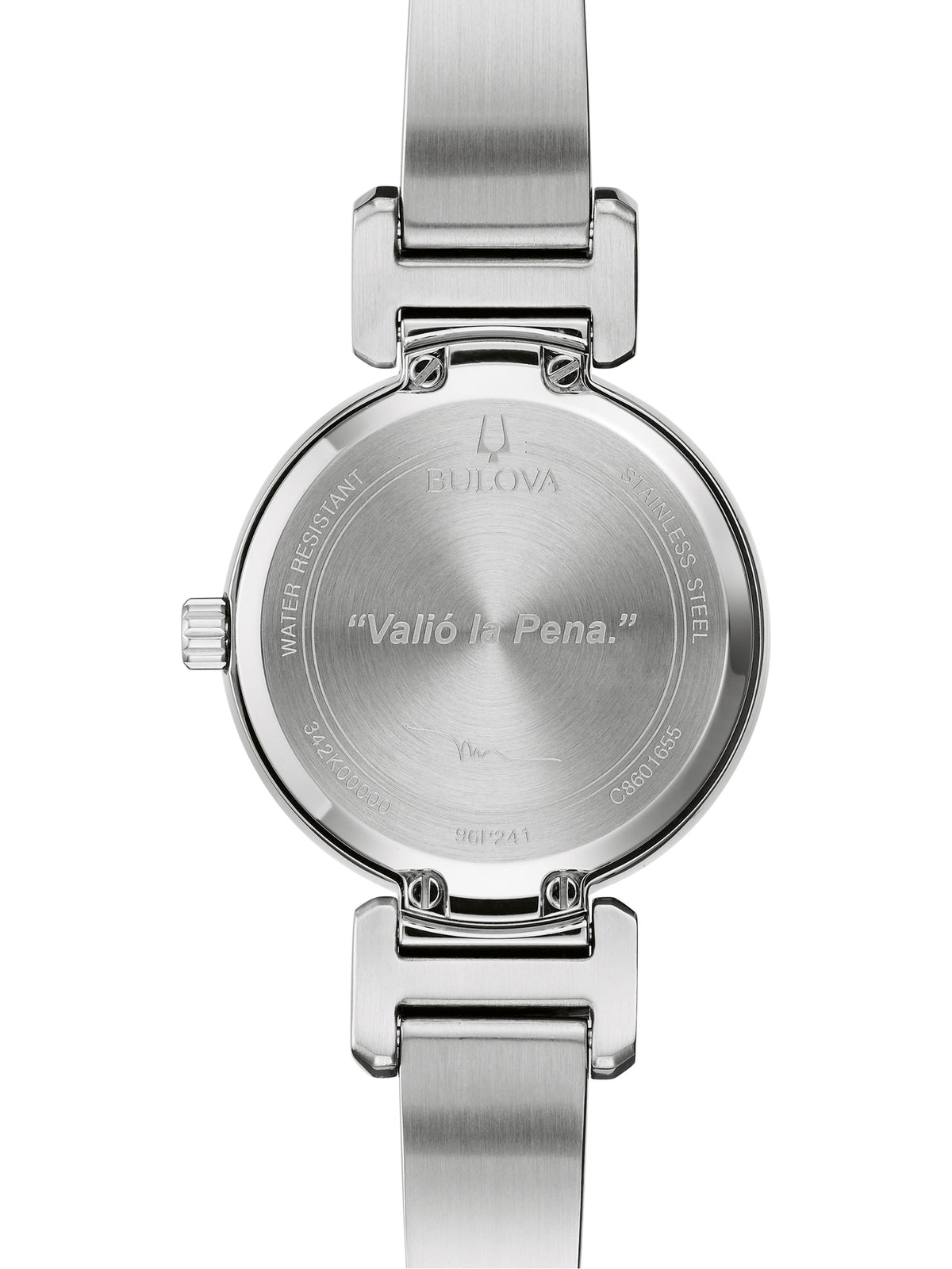 Bulova Marc Anthony Futuro Silver-White Women's Watch (96P241), case back