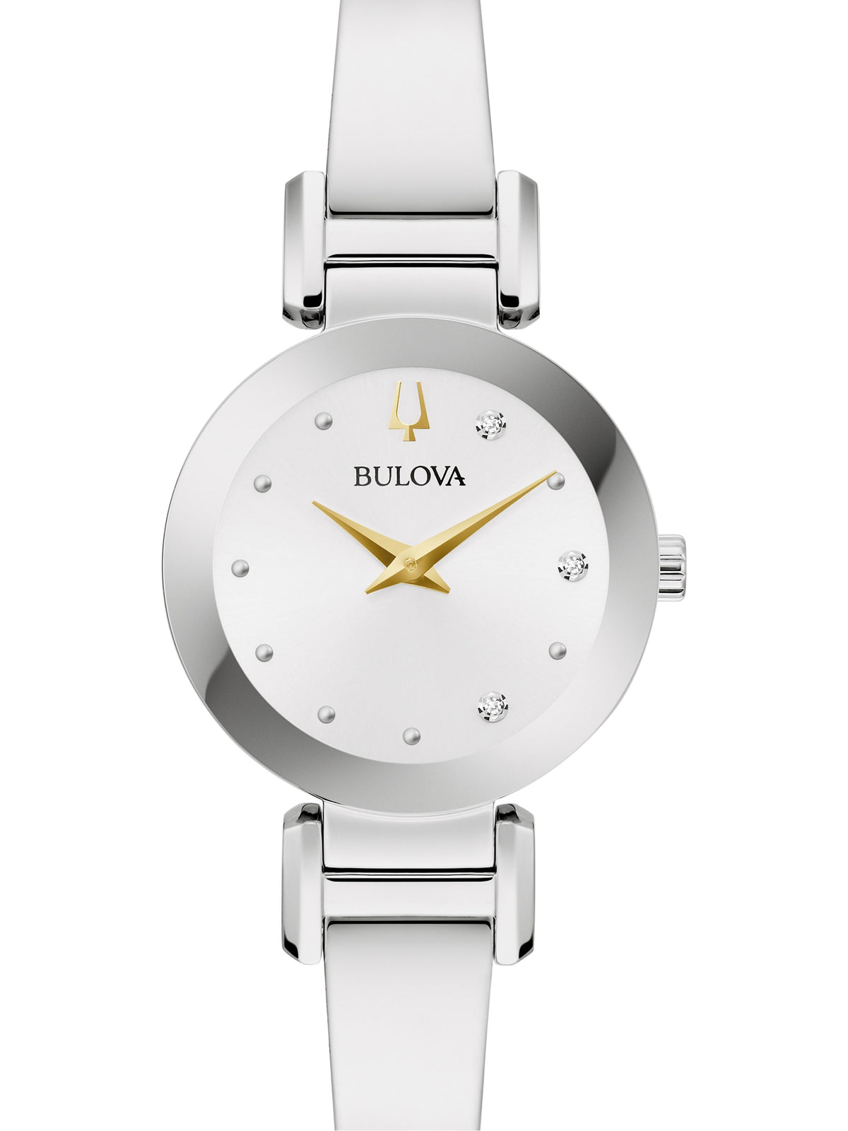 Bulova Marc Anthony Futuro Silver-White Women's Watch (96P241)