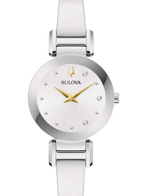 Bulova Marc Anthony Futuro Silver-White Women's Watch (96P241)