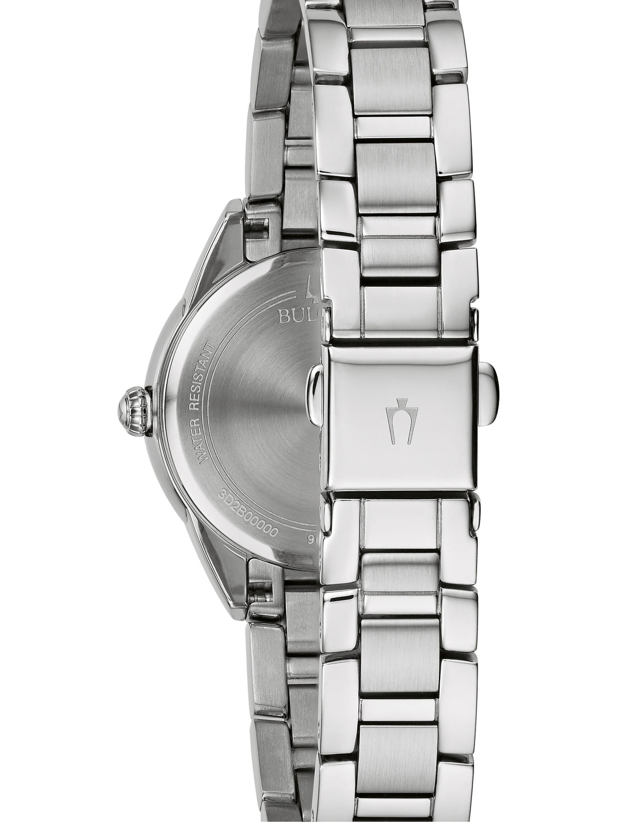 Bulova Sutton Pink Women's Watch (96P249), case back