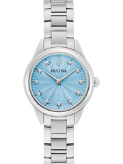 Bulova Sutton Light Blue Women's Watch (96P250)