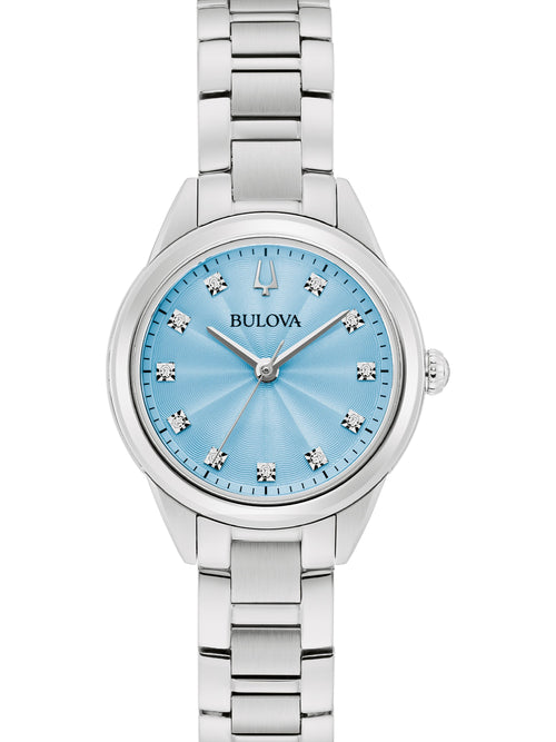 Bulova Sutton Light Blue Women's Watch (96P250)
