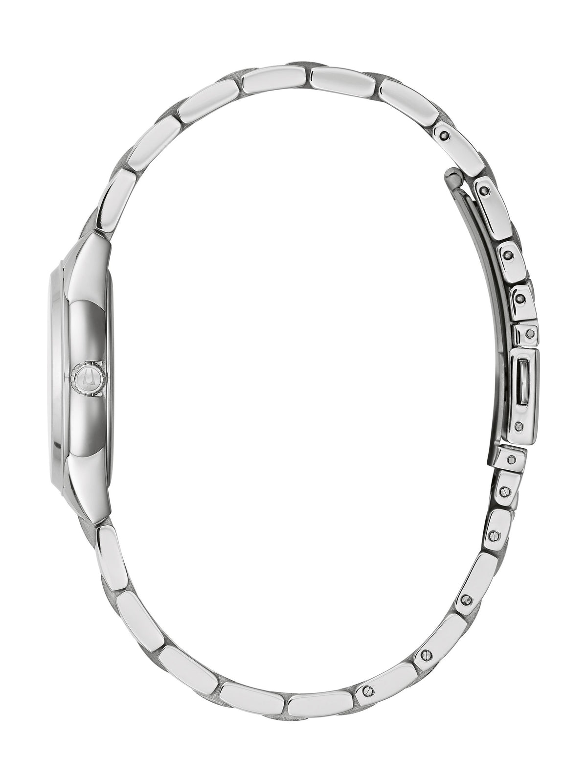 Bulova Sutton Light Blue Women's Watch (96P250), side view